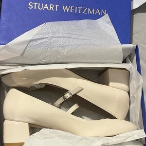 Stuart Weitzman Patent Gabby 45 Mary Jane